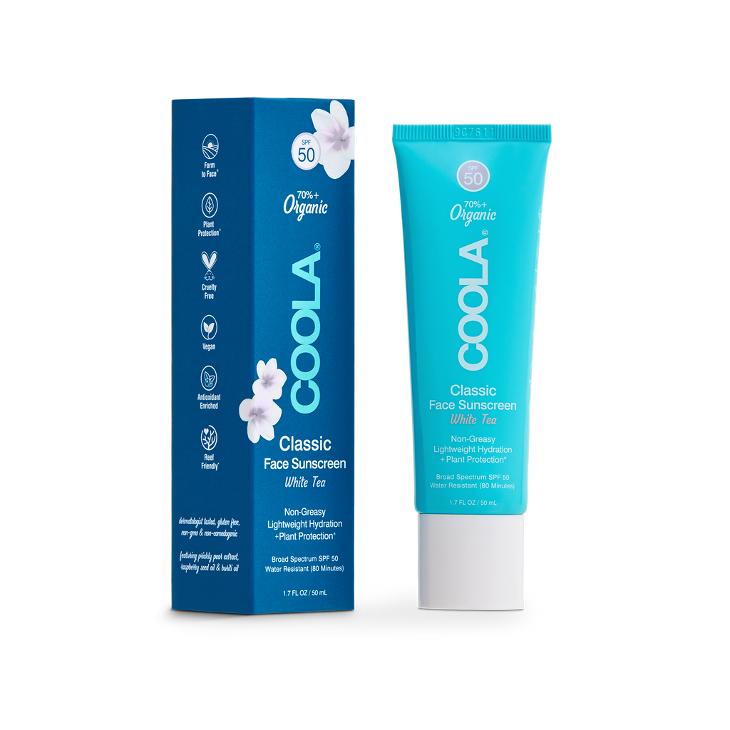 Coola - Classic Face Sunscreen - White Tea SPF 50