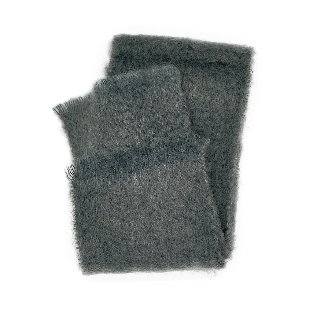 Mantas Ezcaray Schal Mohair - 22grau - 18x170
