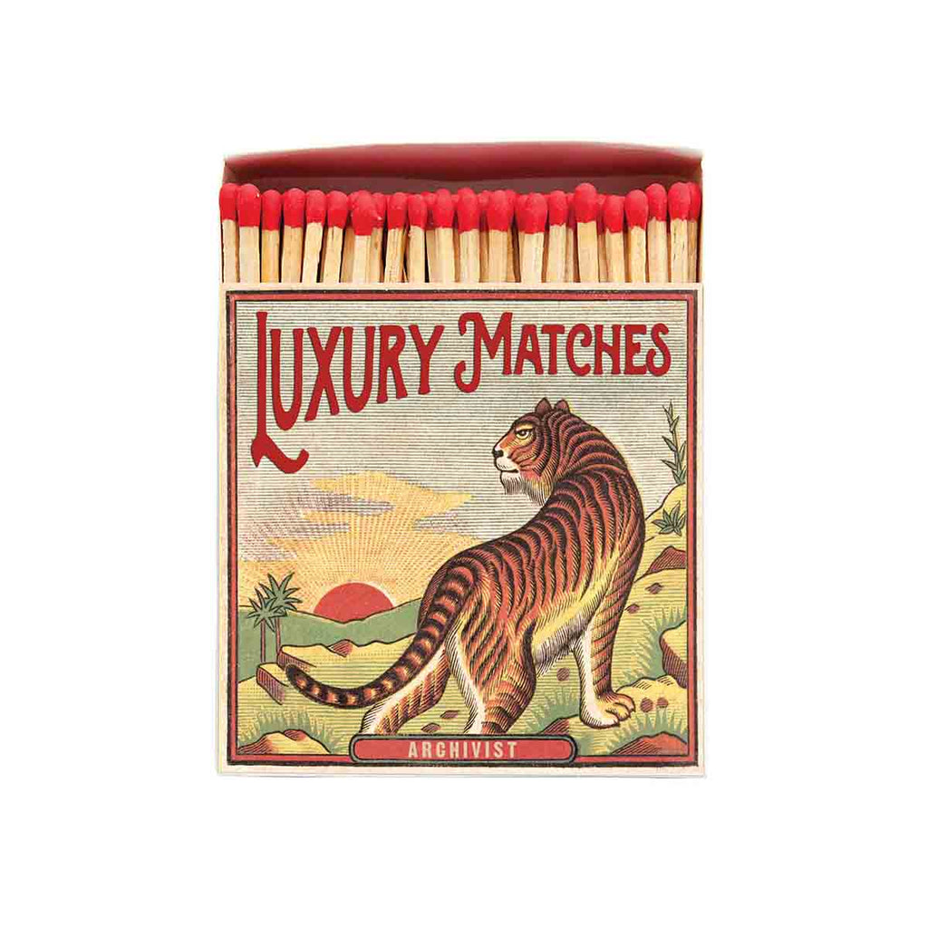 Archvist Luxury Matches - New Tiger
