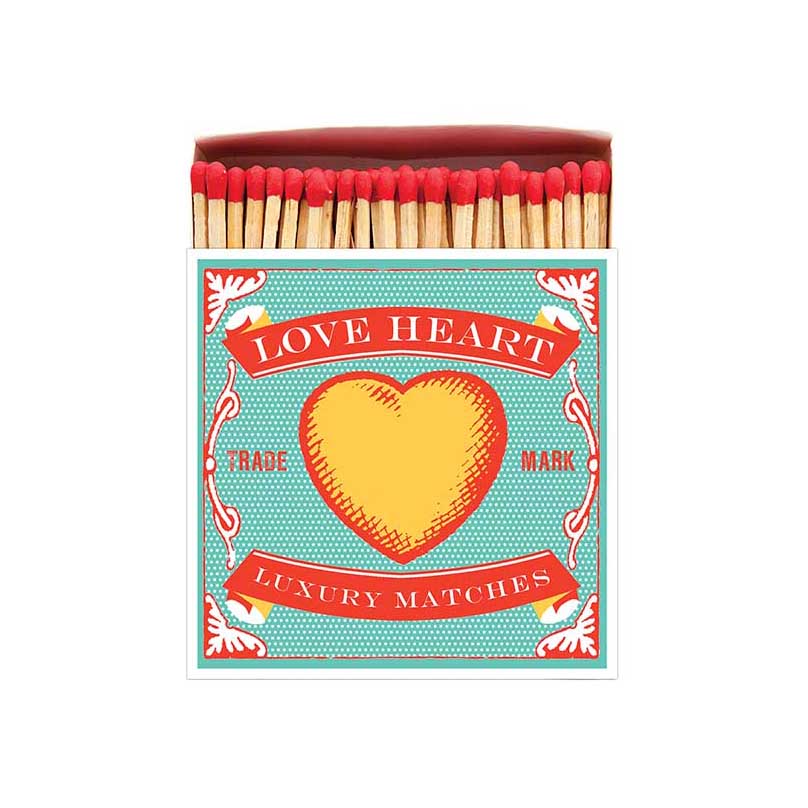 Archvist Luxury Matches - Loveheart