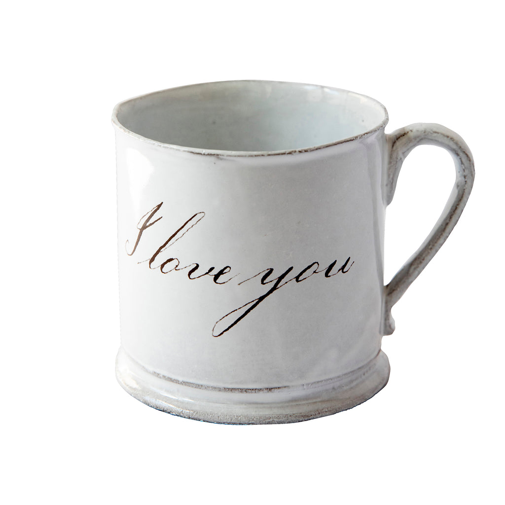 John Derian I Love You Mug