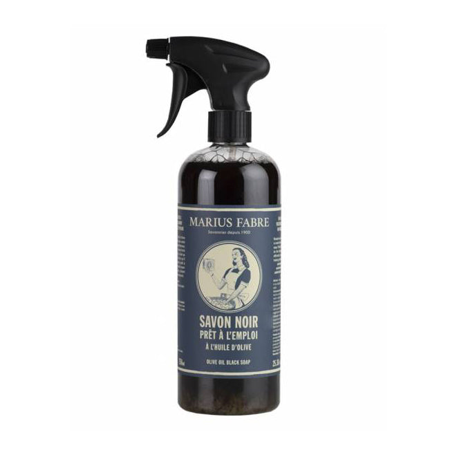 Olive Oil Liquid Black Soap 750ml Sprühflasche