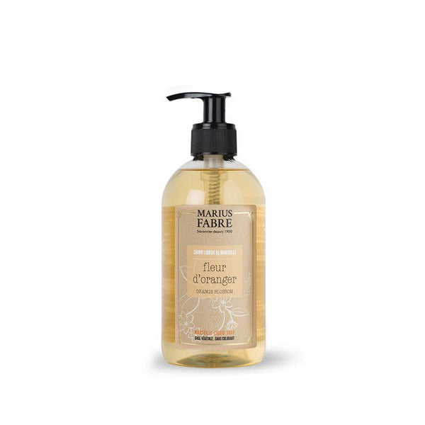 Marseille Liquid Soap - Fleur d'Orange - Pumpflashe   400ml