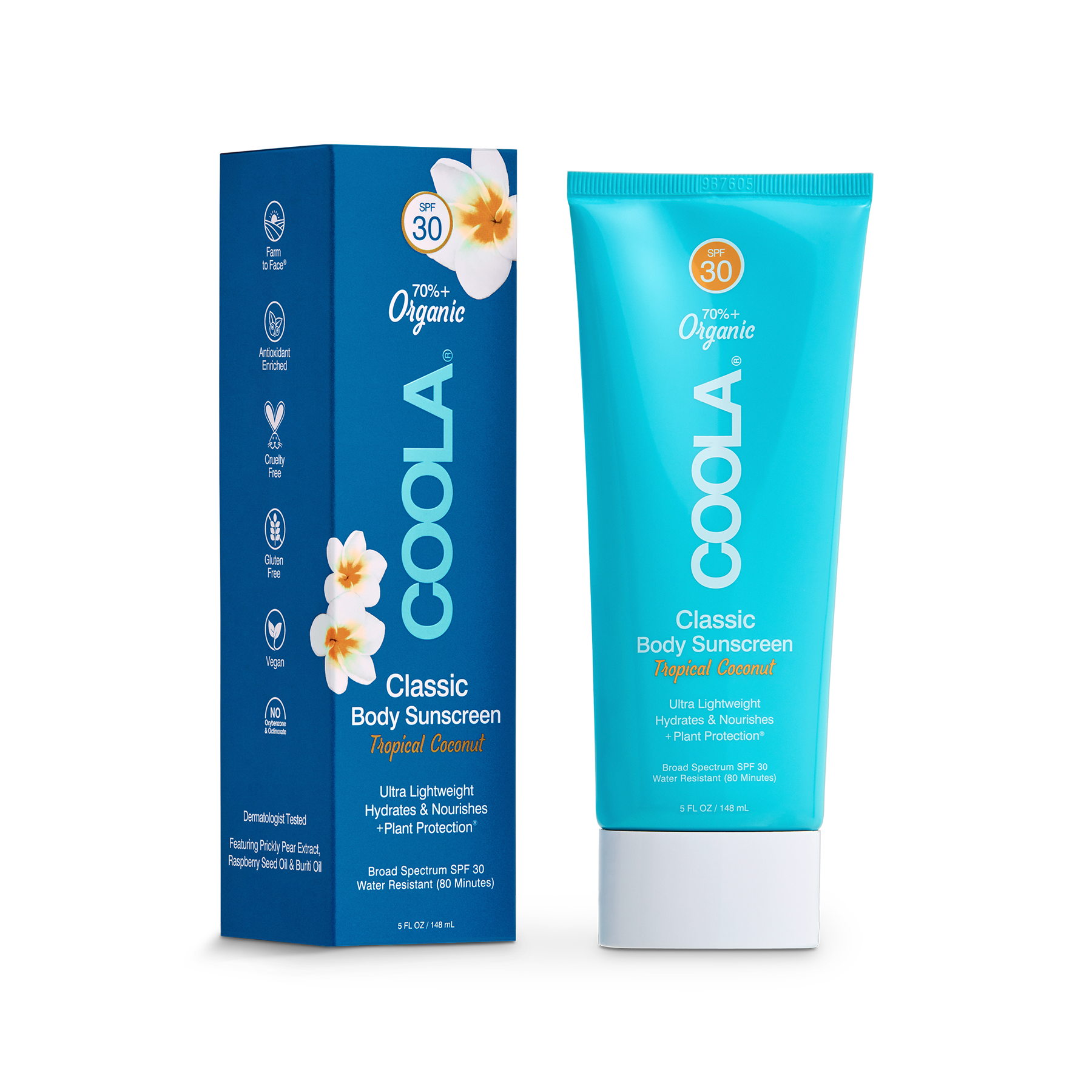 Coola - Classic Body Sunscreen - Tropical Coconut SPF 30