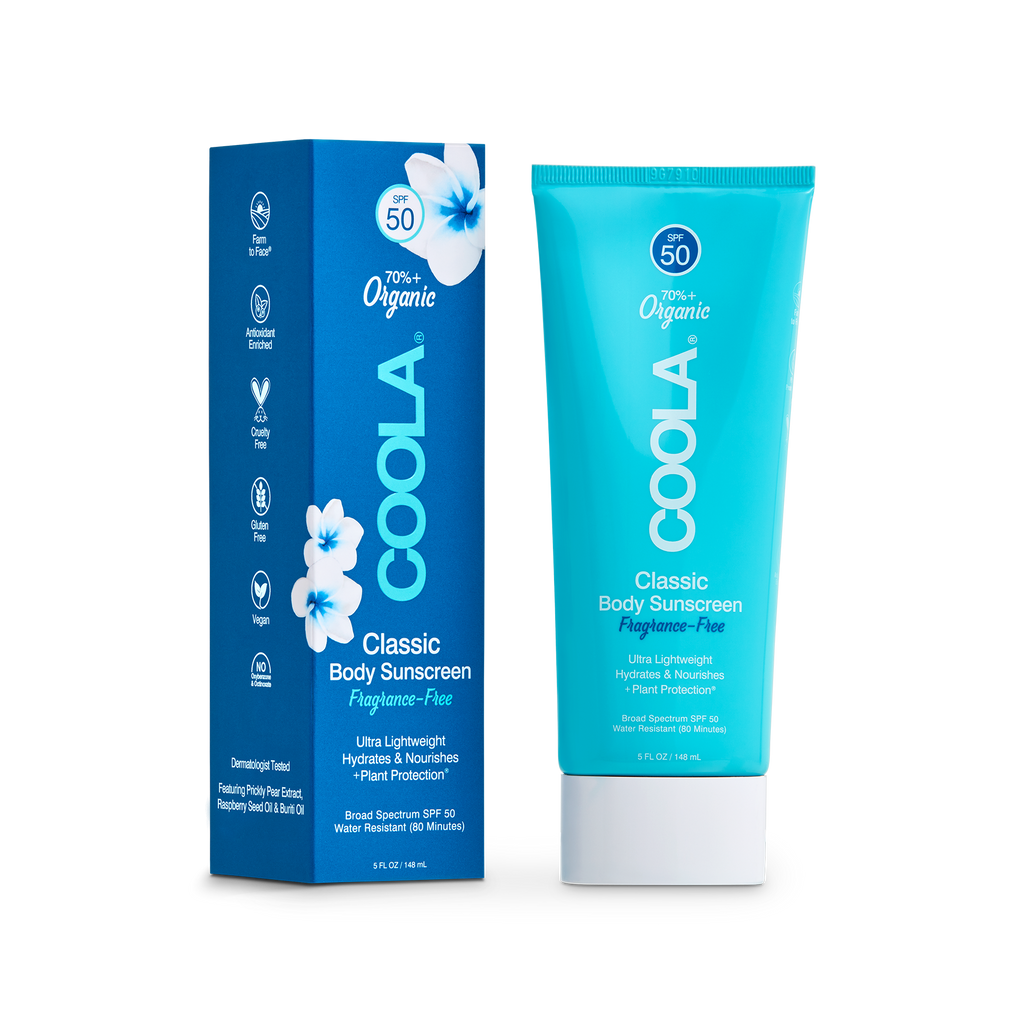 Coola - Classic Body Sunscreen - Fragrance-Free SPF 50