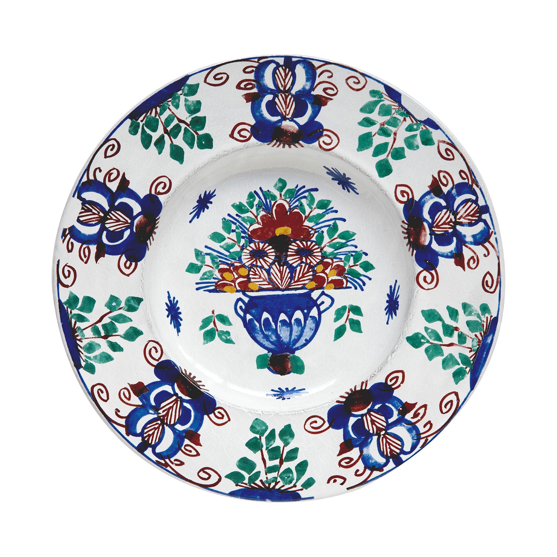 Dutch Peacock Medium Plate