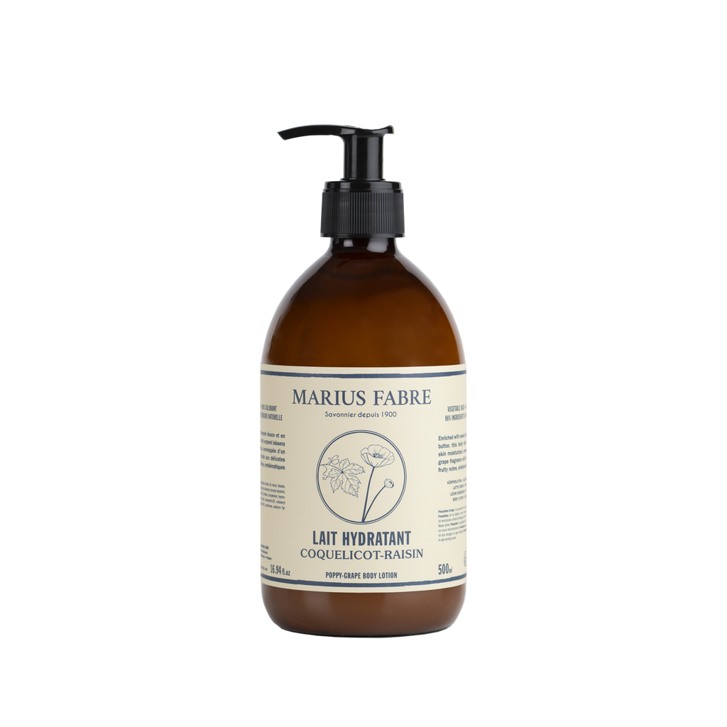 Lait Hydratant Coquelicot-Raisin