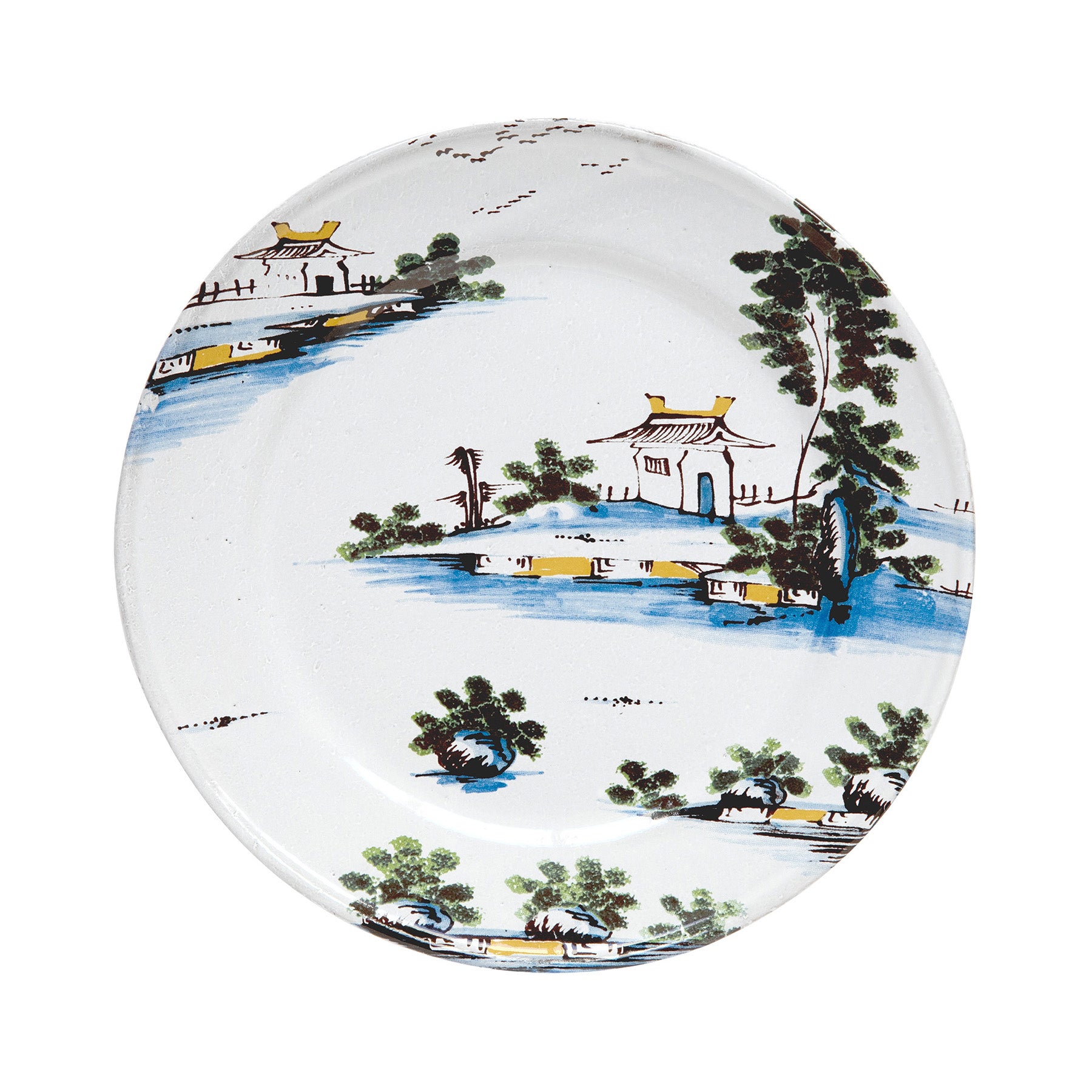 Pagoda Dessert Plate