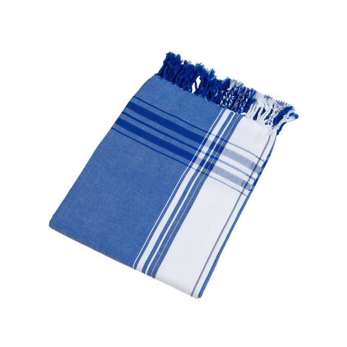 Kikoy Plaid - Bleu Royal