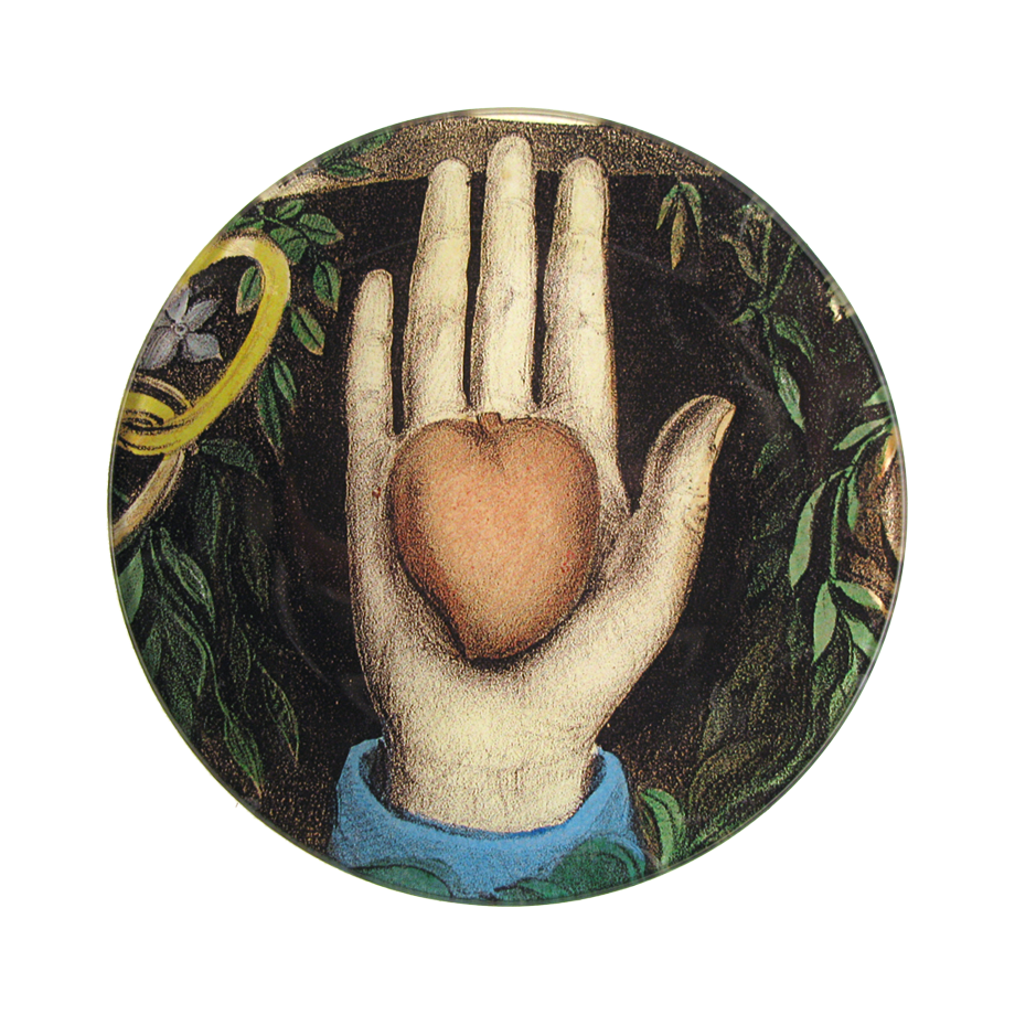 Heart in Hand - Round Plate