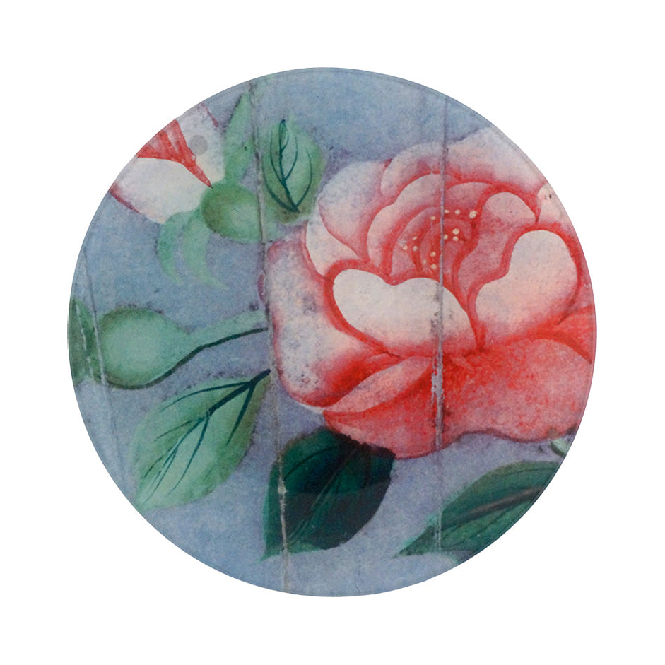 Large Rose - Round Plate