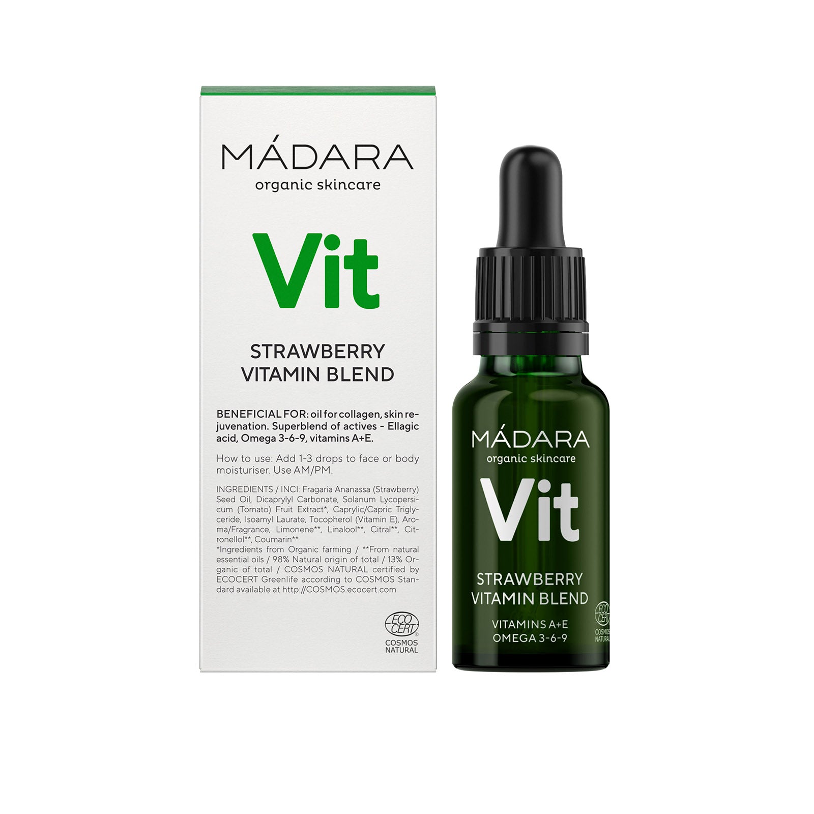 Custom Actives Vit Strawberry Vitamin Blend 17,5ml