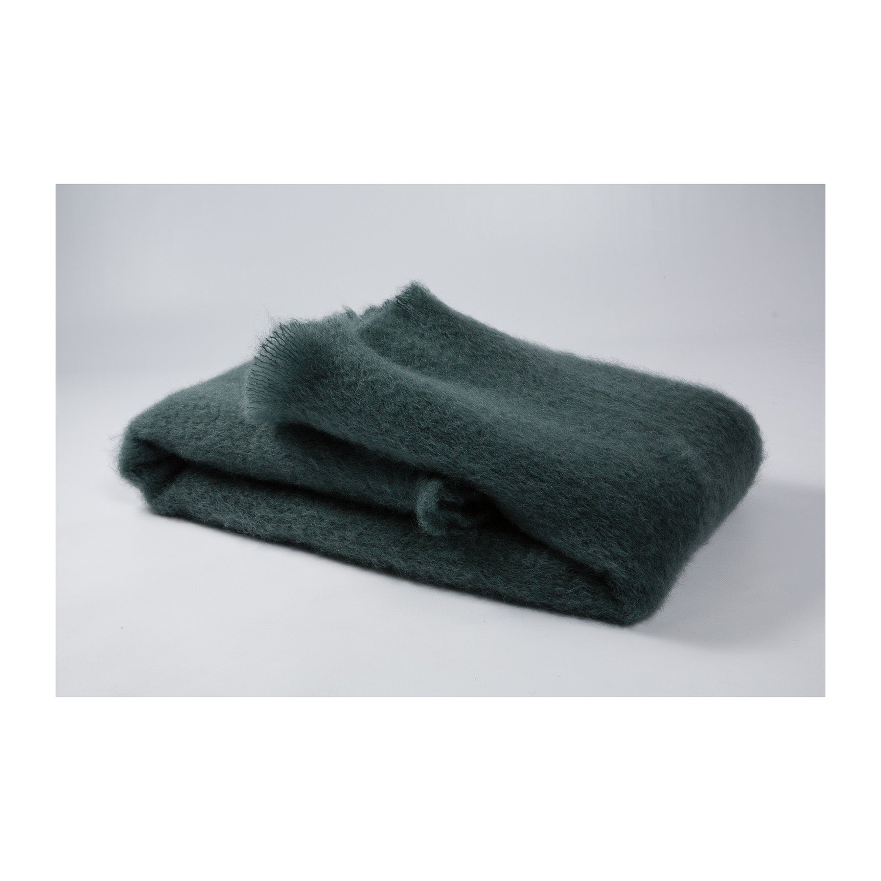 Mantas Ezcaray Schal Mohair - petrol - 35x170