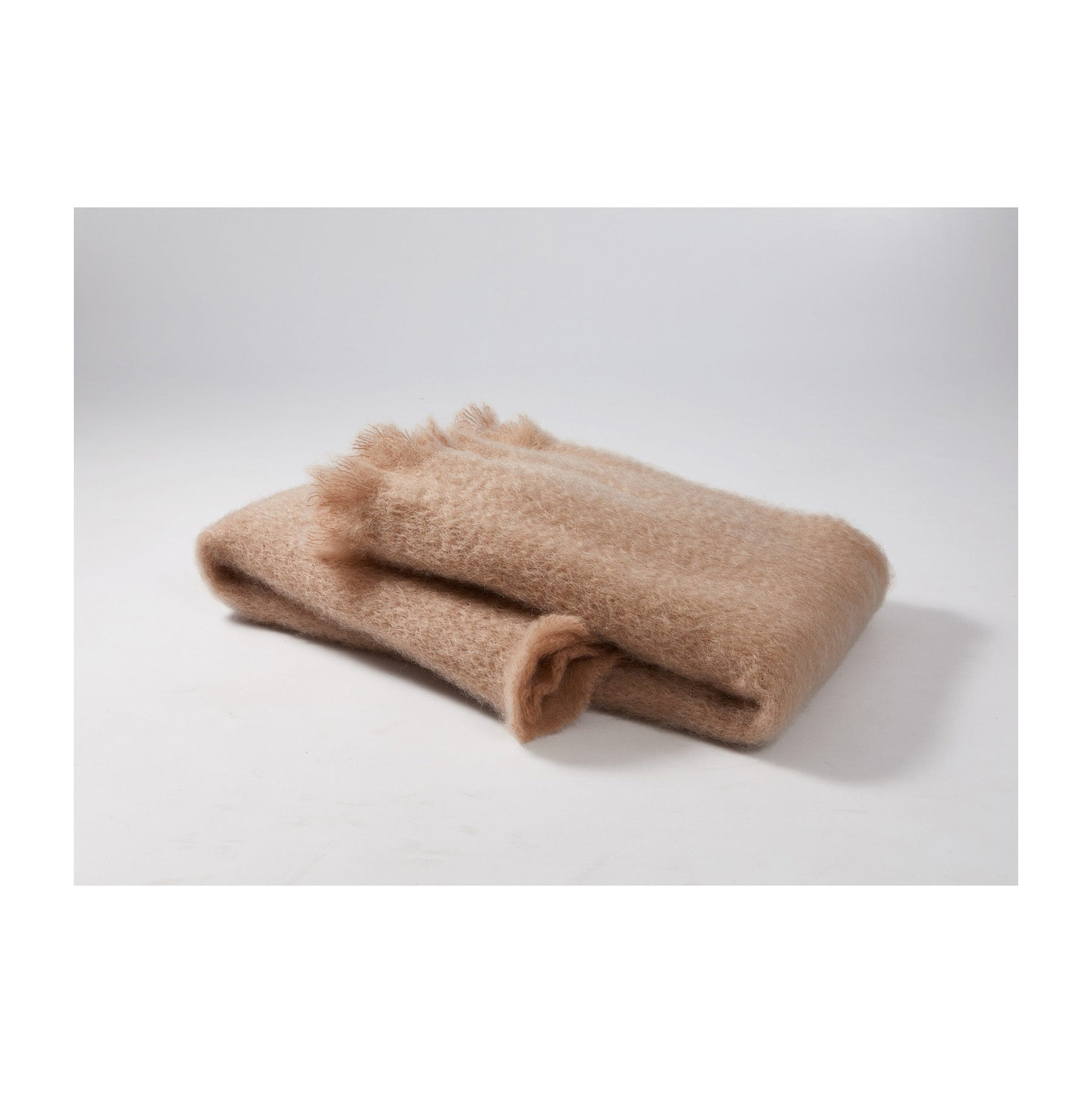 Mantas Ezcaray Schal Mohair - beige - 18x170