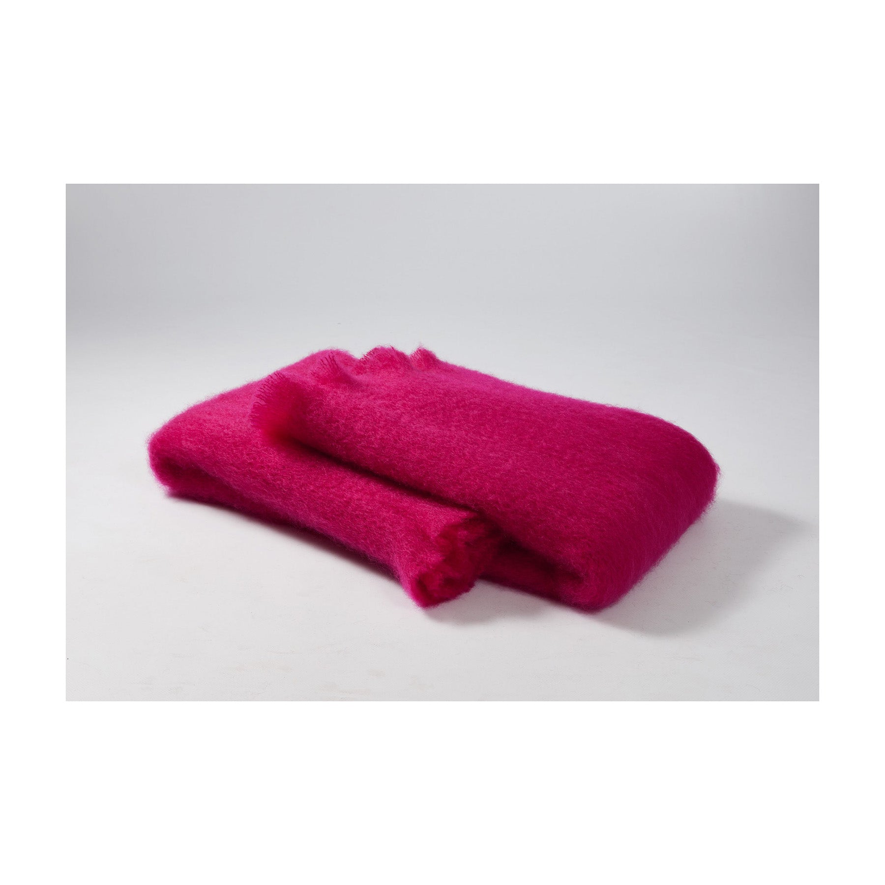 Mantas Ezcaray Schal Mohair - pink Ref 410 - 18x170